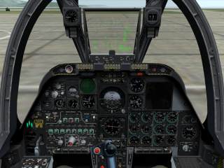 Le cockpit du A-10A