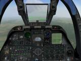 Cockpit photo réaliste pour le A-10A