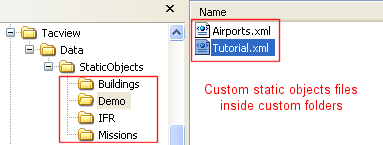 Tacview static objects folders