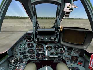 Le cockpit du Su-25T