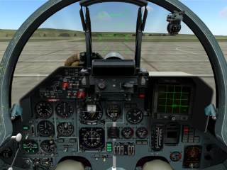 Le cockpit du Su-27